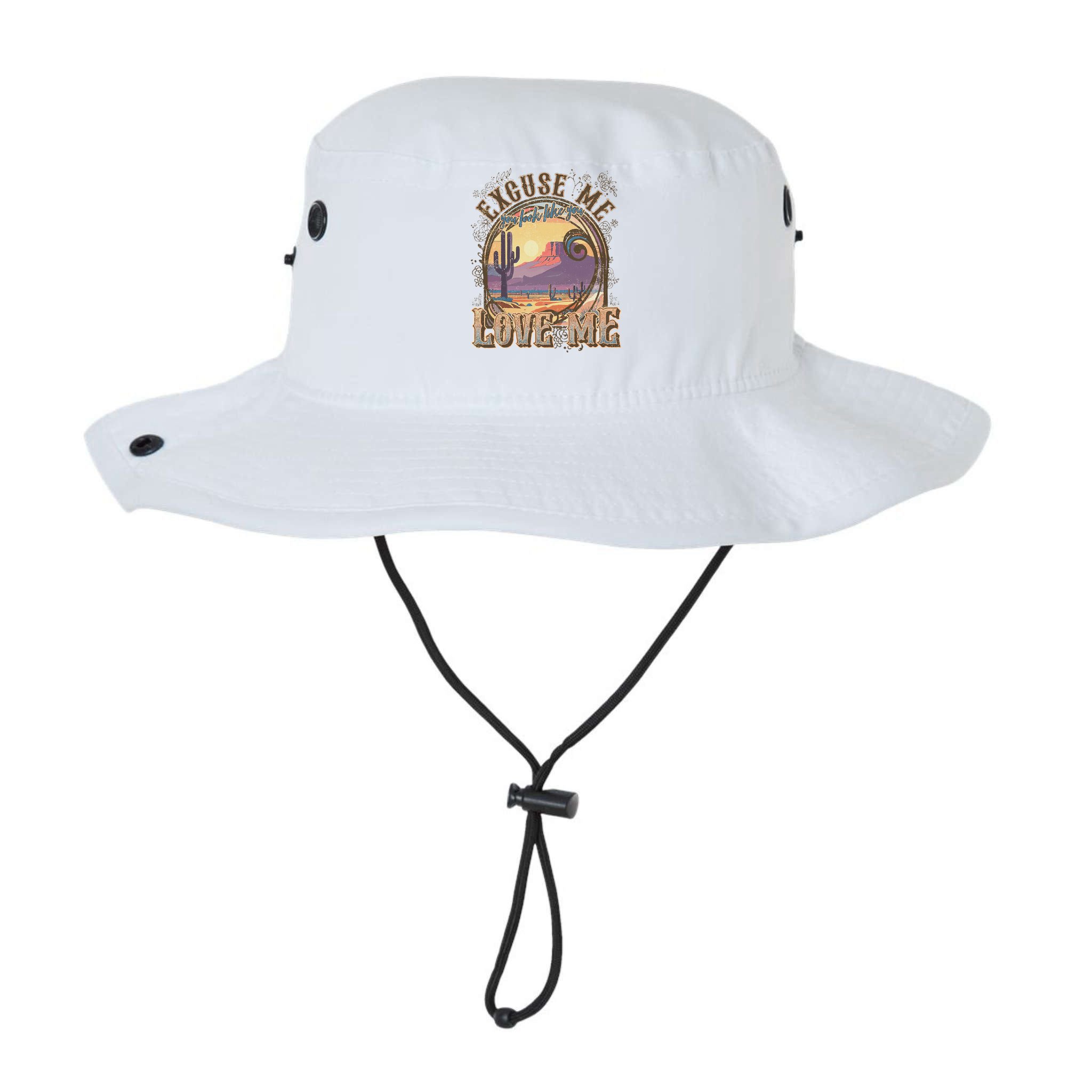 Excuse Me You Look Like You Love Me Funny Desert Western Bucket Hat