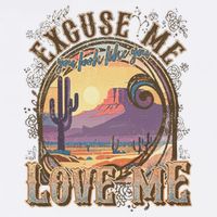 Excuse Me You Look Like You Love Me Funny Desert Western Bucket Hat