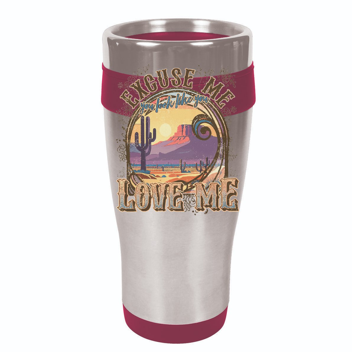 Excuse Me You Look Like You Love Me Funny Desert Western Cooling Performance Long Sleeve Crew