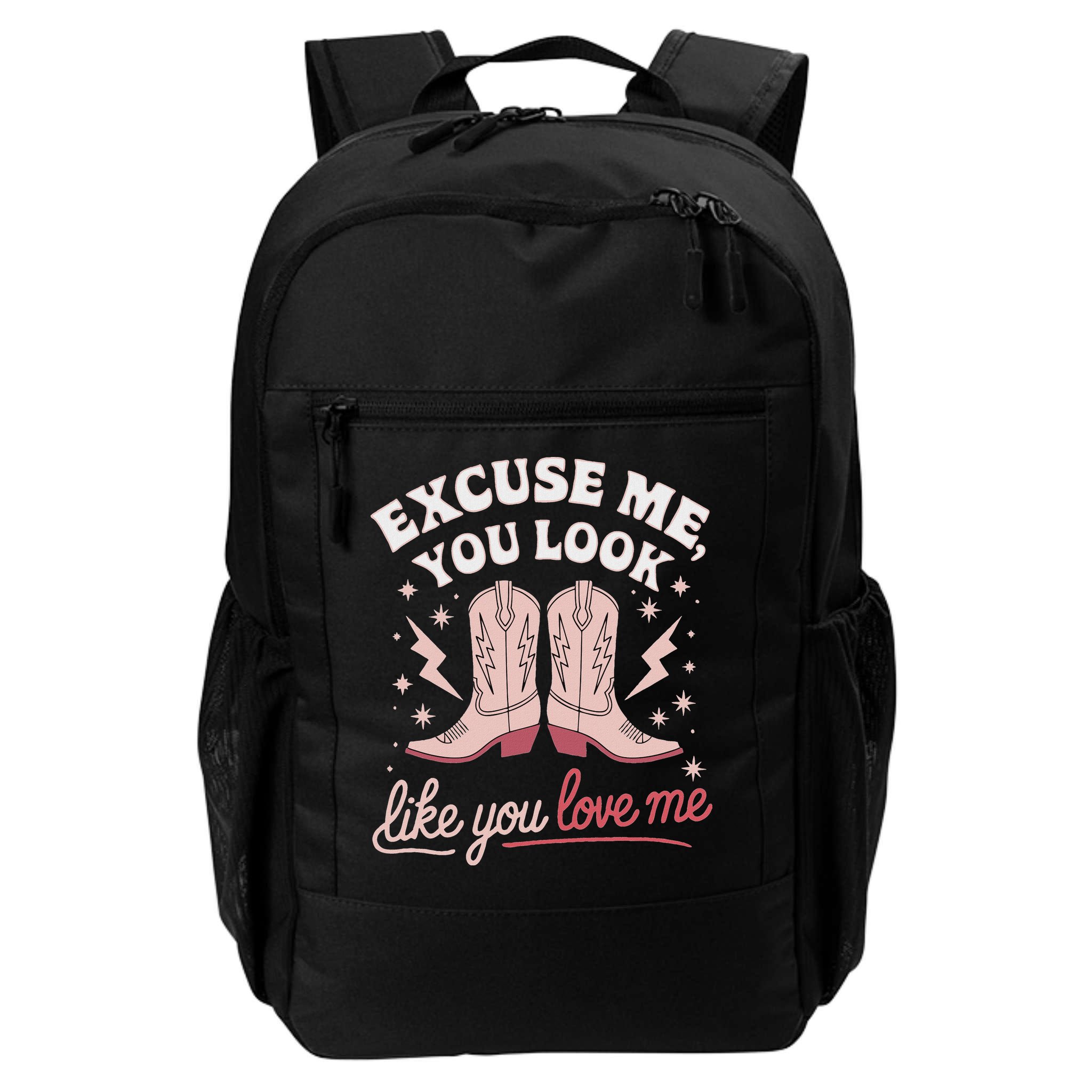 Excuse Me You Look Like You Love Me Western Backpack
