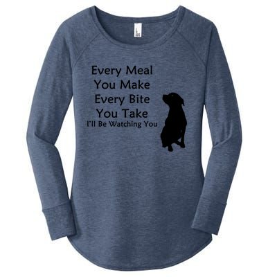 Every Meal You Make Every Bite You Take Watching You Dog Women's Perfect Tri Tunic Long Sleeve Shirt