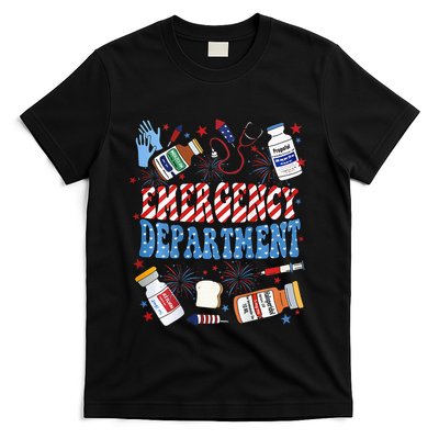 Er Nurse 4th July Emergency Department Er Nurse Graduation T-Shirt