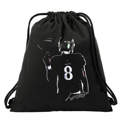 Elite No. 8: Precision And Power Drawstring Bag