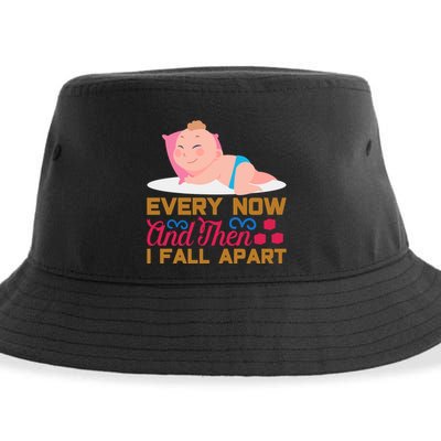 Every Now And Then I Fall Apart Sustainable Bucket Hat