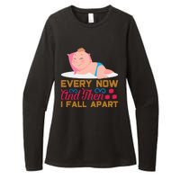 Every Now And Then I Fall Apart Womens CVC Long Sleeve Shirt