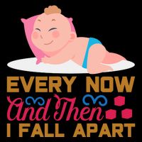 Every Now And Then I Fall Apart 16 in Basic Backpack