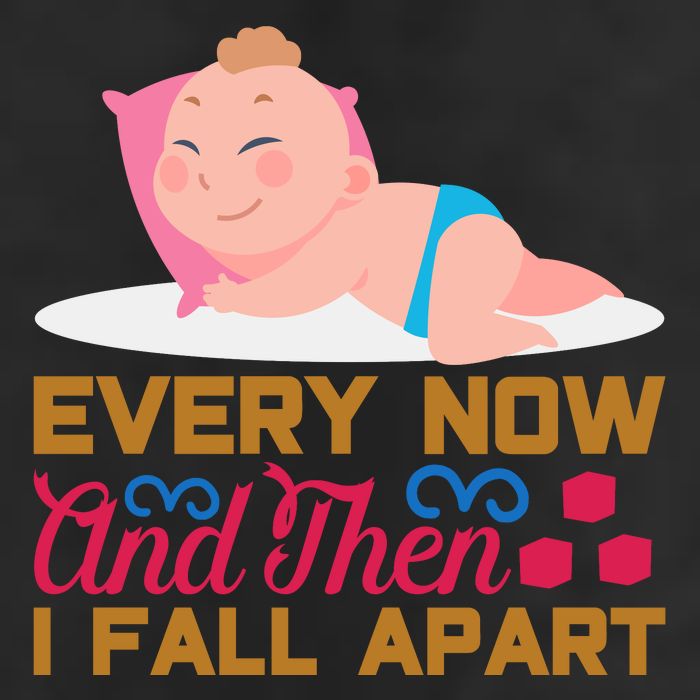 Every Now And Then I Fall Apart Trucker Hat