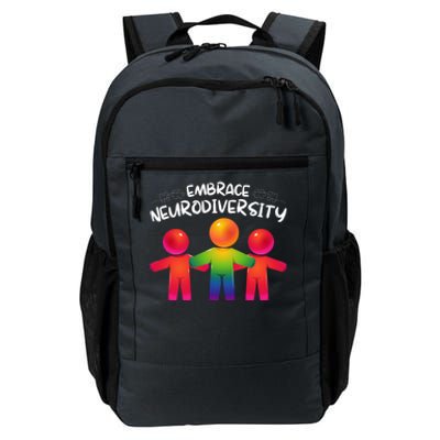 Embrace Neurodiversity Autism Neurodivergent Awareness Daily Commute Backpack