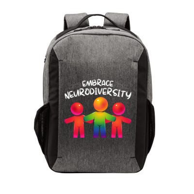 Embrace Neurodiversity Autism Neurodivergent Awareness Vector Backpack