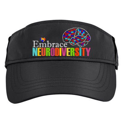 Embrace Neurodiversity Autism Awareness Month Adult Drive Performance Visor