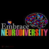 Embrace Neurodiversity Autism Awareness Month Baby Bodysuit
