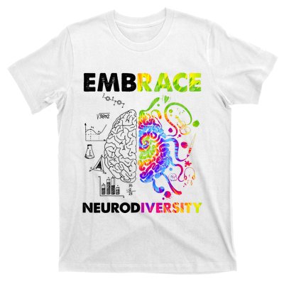 Embrace Neurodiversity Autism Awareness T-Shirt