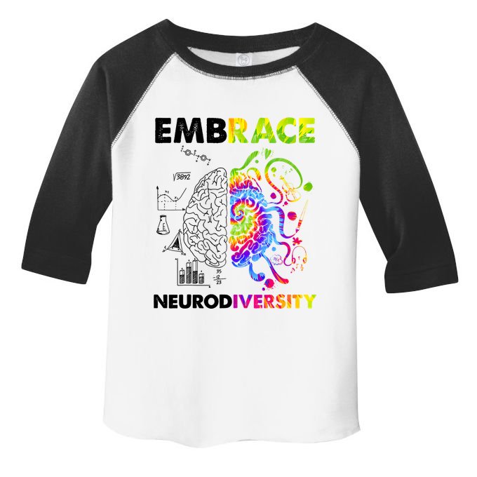 Embrace Neurodiversity Autism Awareness Toddler Fine Jersey T-Shirt