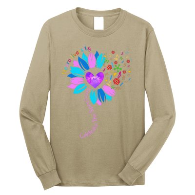 Embrace Neurodiversity Autism Awareness ASD ADHD Long Sleeve Shirt