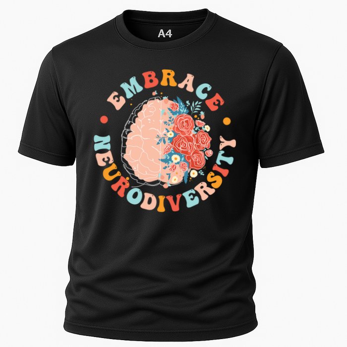 Embrace Neurodiversity Autism Awareness Neurodivergent Gift Performance Shirt