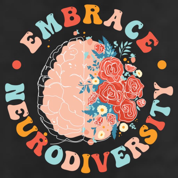 Embrace Neurodiversity Autism Awareness Neurodivergent Gift Beanie
