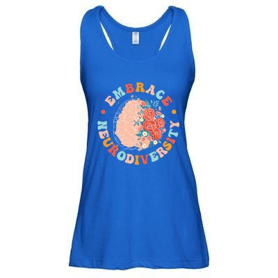 Embrace Neurodiversity Autism Awareness Neurodivergent Gift Ladies Essential Flowy Tank