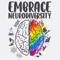 Embrace Neurodiversity Autism Awareness Colorful Brain Sweatshirt