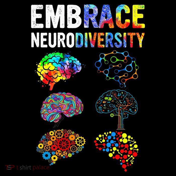 Embrace Neurodiversity Autism Awareness ASD Impact Tech Backpack