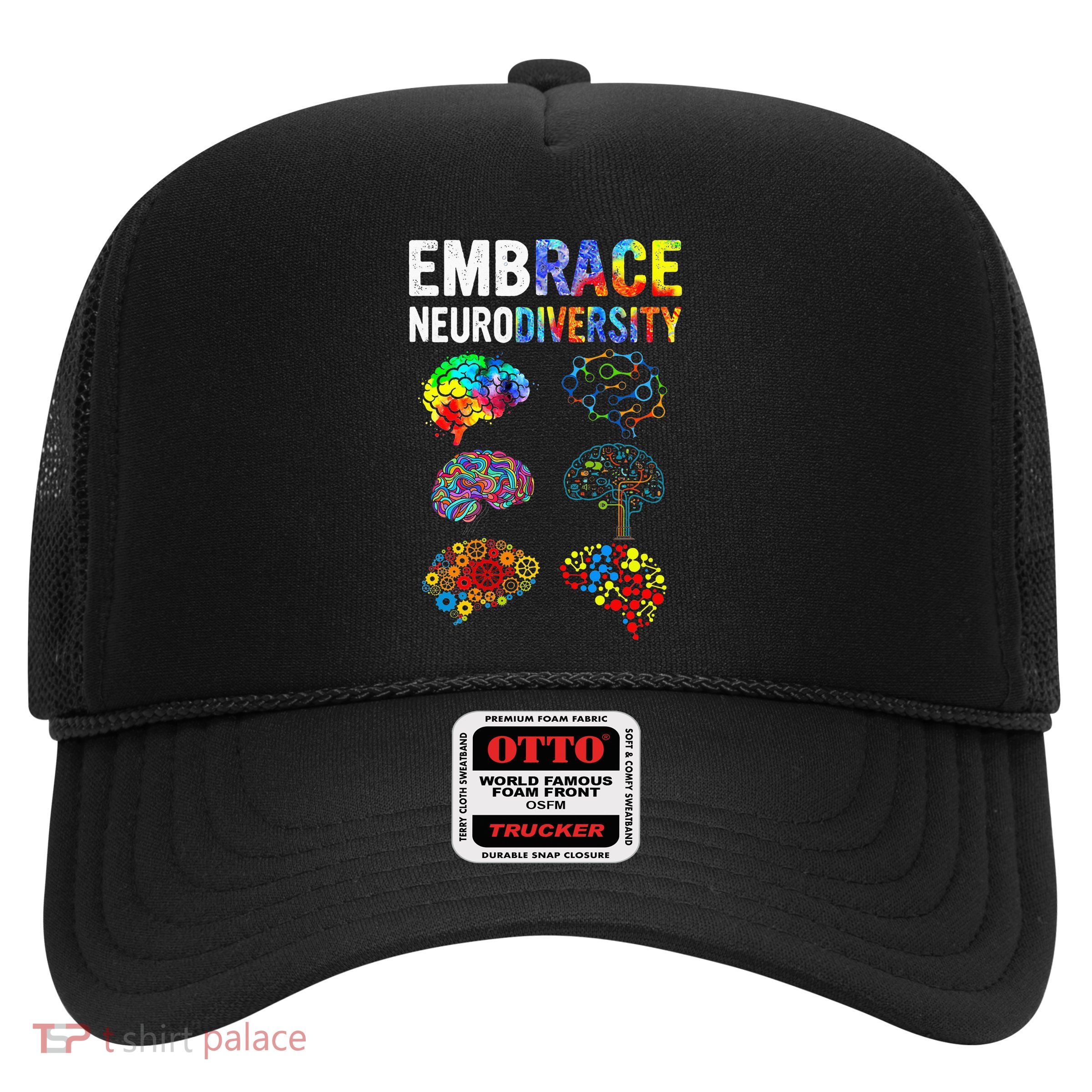 Embrace Neurodiversity Autism Awareness ASD Trucker Hat