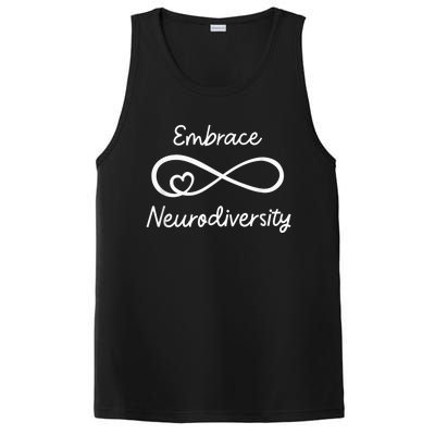 Embrace Neurodiversity Autism Awareness Shirt Teacher Mom PosiCharge Competitor Tank