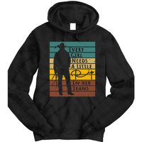 Every  Needs A Little Rip In Her Jeans Funny Quote Tie Dye Hoodie