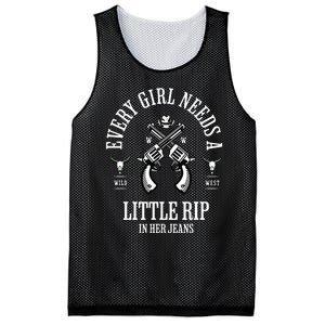 Every  Needs A Little Rip In Her Jeans retro Mesh Reversible Basketball Jersey Tank