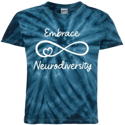 Embrace Neurodiversity Autism Awareness S.hirt Teacher Mom Kids Tie-Dye T-Shirt