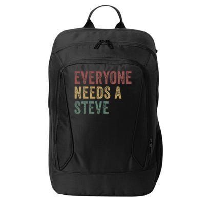 Everyone Needs A Steve City Backpack