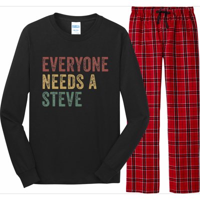 Everyone Needs A Steve Long Sleeve Pajama Set