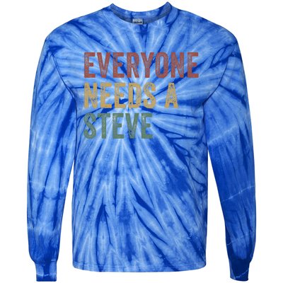 Everyone Needs A Steve Tie-Dye Long Sleeve Shirt