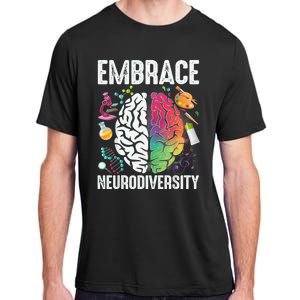 Embrace Neurodiversity Autism Awareness ASD  Wo kid Adult ChromaSoft Performance T-Shirt