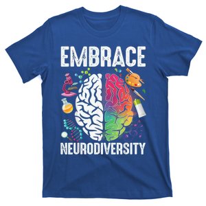 Embrace Neurodiversity Autism Awareness ASD  Wo kid T-Shirt