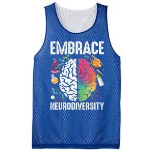 Embrace Neurodiversity Autism Awareness ASD  Wo kid Mesh Reversible Basketball Jersey Tank