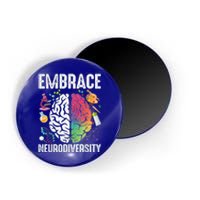 Embrace Neurodiversity Autism Awareness ASD  Wo kid Magnet