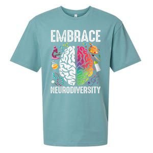 Embrace Neurodiversity Autism Awareness ASD  Wo kid Sueded Cloud Jersey T-Shirt