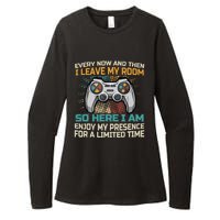 Every Now And Then I Leave My Room Funny Gaming Gamer Gift Womens CVC Long Sleeve Shirt