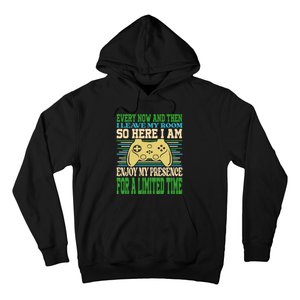 Every Now And Then I Leave My Room Gaming Funny Gamers Hoodie