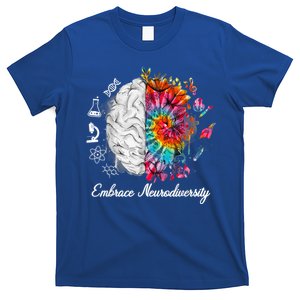 Embrace Neurodiversity Autism Awareness ASD  Wo kid T-Shirt