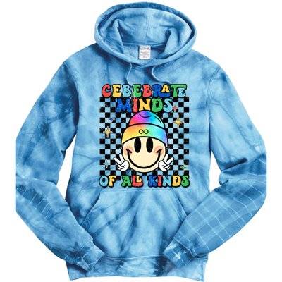 Embrace Neurodiversity Autism Awareness ASD Tie Dye Hoodie