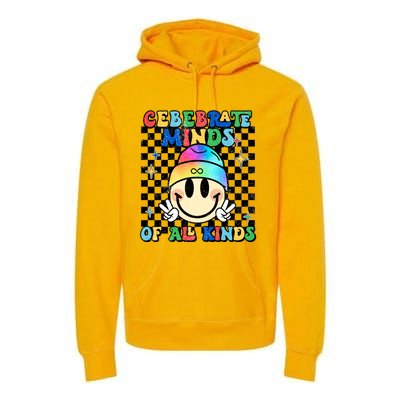 Embrace Neurodiversity Autism Awareness ASD Premium Hoodie