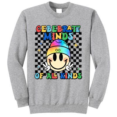 Embrace Neurodiversity Autism Awareness ASD Tall Sweatshirt