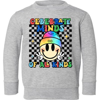Embrace Neurodiversity Autism Awareness ASD Toddler Sweatshirt