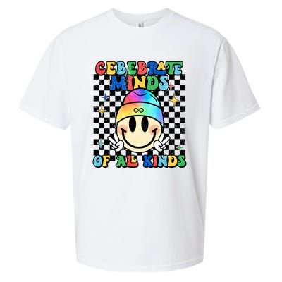 Embrace Neurodiversity Autism Awareness ASD Sueded Cloud Jersey T-Shirt