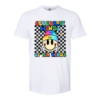 Embrace Neurodiversity Autism Awareness ASD Softstyle CVC T-Shirt