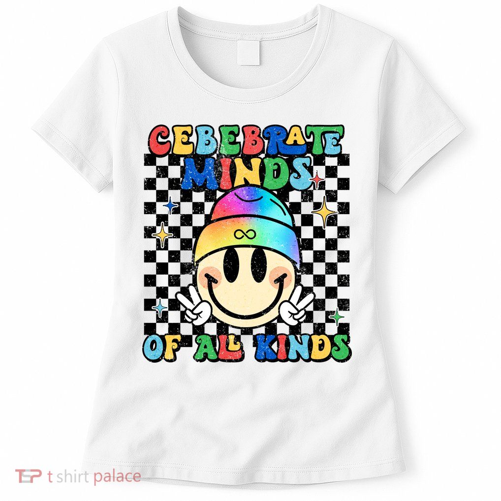 Embrace Neurodiversity Autism Awareness ASD Womens T-Shirt