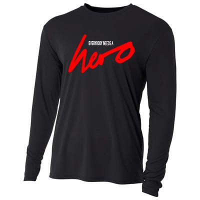 Everybody Needs A Hero Album Cooling Performance Long Sleeve Crew