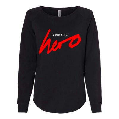 Everybody Needs A Hero Album Womens California Wash Sweatshirt