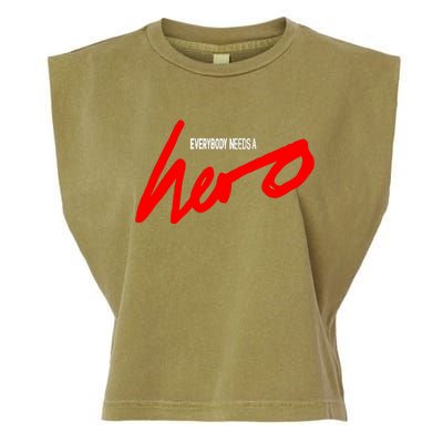 Everybody Needs A Hero Album Garment-Dyed Women's Muscle Tee