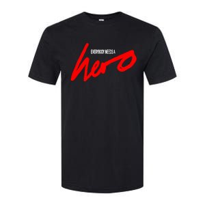 Everybody Needs A Hero Album Softstyle® CVC T-Shirt